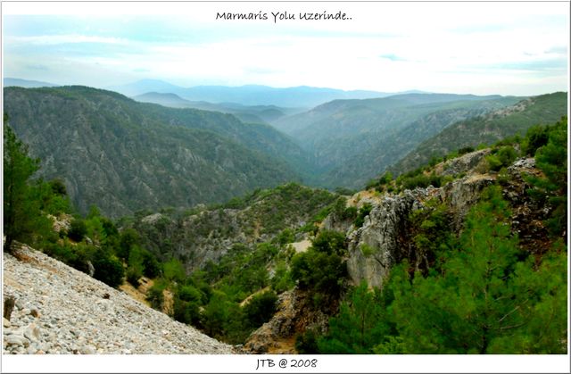 Road to Marmaris Turkey