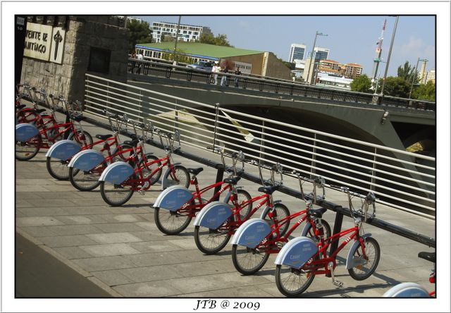 Bicylcles From Zaragoza Street